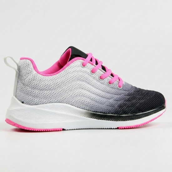 KM85-5 Black/Grey/Rose Дамски маратонки