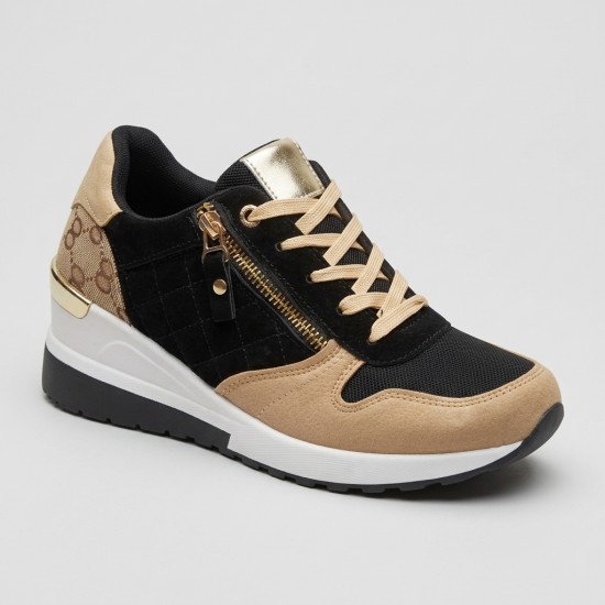 2016-1 Black/Khaki Дамски кецове