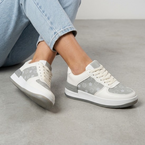 2010-3 White/Grey Дамски маратонки