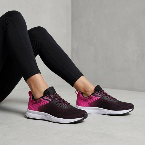 813-16 Black/Fuxia Дамски маратонки