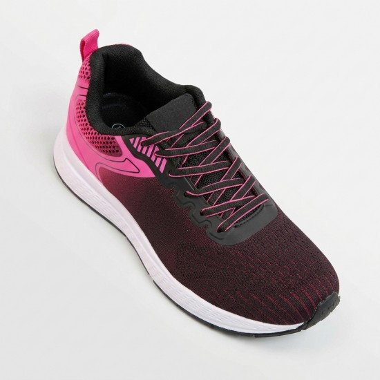 813-16 Black/Fuxia Дамски маратонки