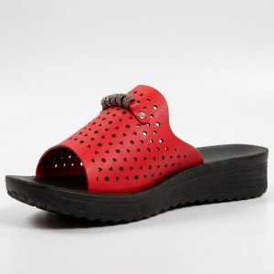 PU888-76 Red Дамски чехли