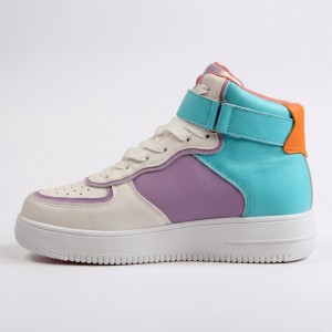 2968-19 White/Purple Дамски кецове