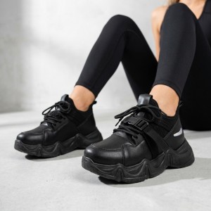 2957-6 Black Дамски маратонки