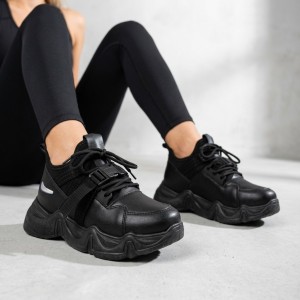 2957-6 Black Дамски маратонки