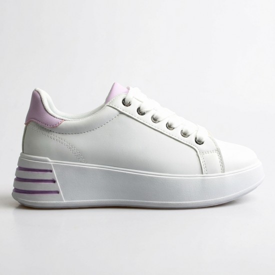 2128-3 White/Purple Дамски маратонки