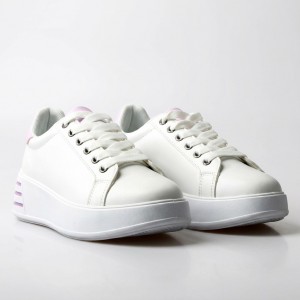 2128-3 White/Purple Дамски маратонки