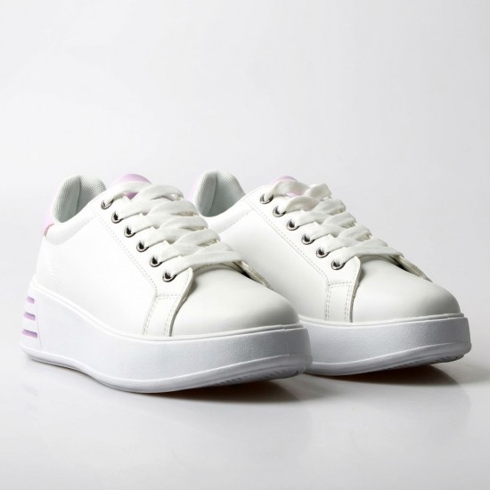 2128-3 White/Purple Дамски маратонки