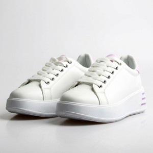 2128-3 White/Purple Дамски маратонки