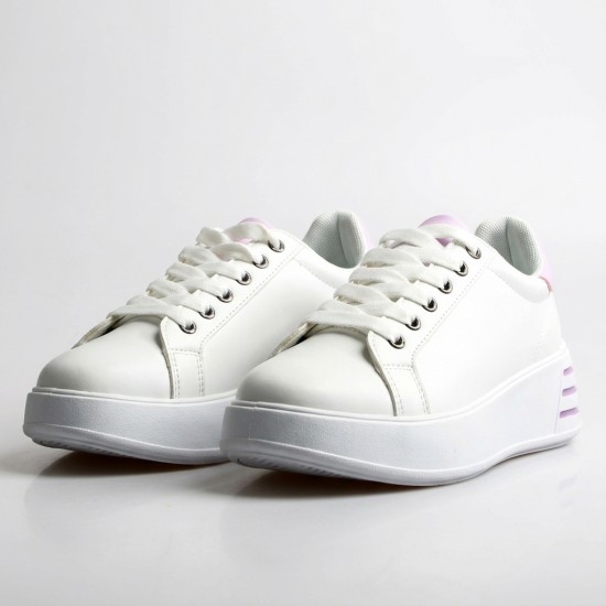 2128-3 White/Purple Дамски маратонки