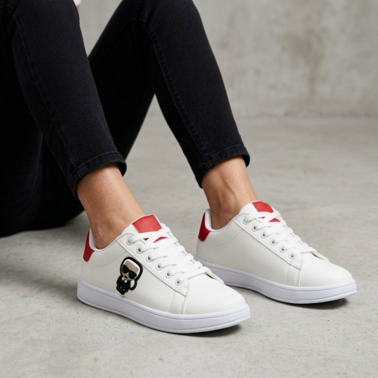 3417-4 White/Red Дамски маратонки