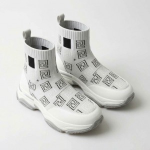 0129-3 White Дамски боти