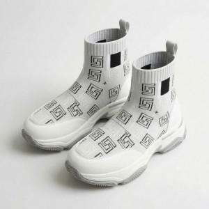 0129-3 White Дамски боти