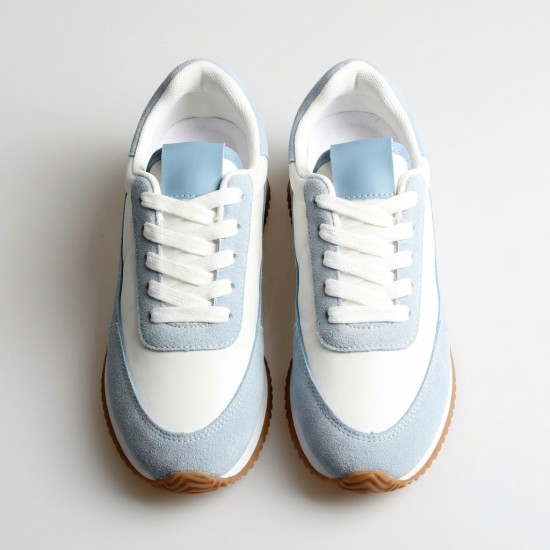 2132-3 Light Blue/White Дамски маратонки