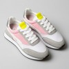 2033-2 White/Grey/Pink Дамски маратонки