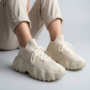 D126-2 Beige Дамски маратонки