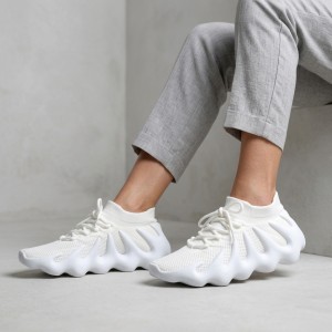 081-2 White Дамски маратонки