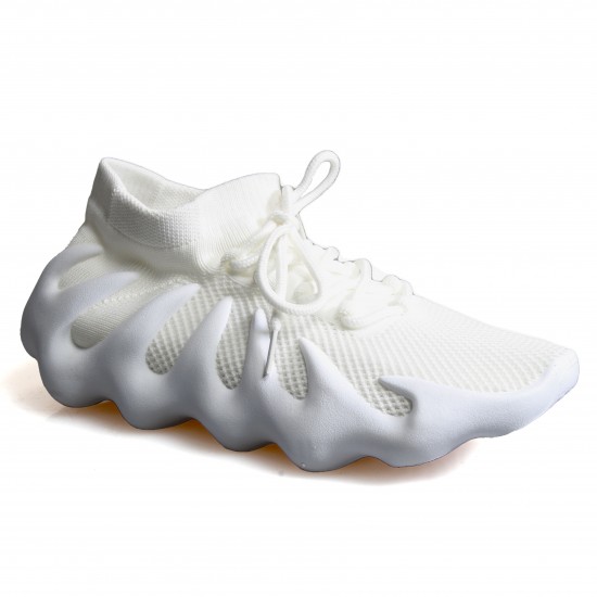 081-2 White Дамски маратонки