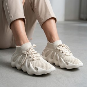 081-3 Beige Дамски маратонки