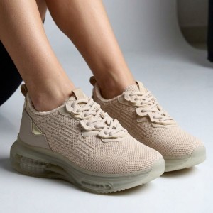 3718-3 Beige Дамски маратонки