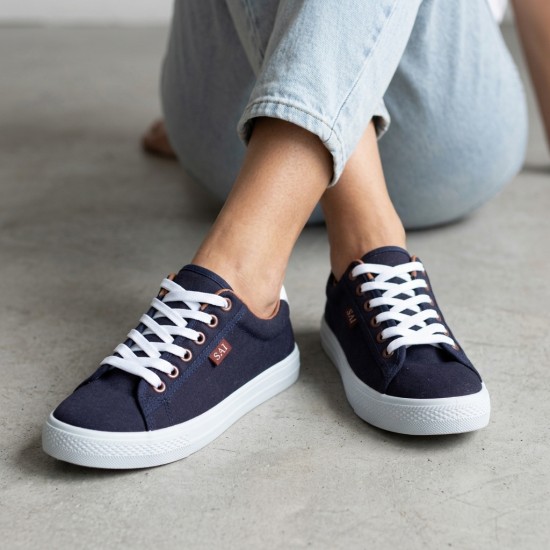 23-13D Dark Blue Дамски гуменки