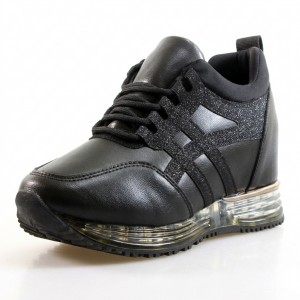3808-1 Black Дамски маратонки