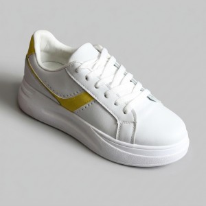 AB215 White/Yellow Дамски маратонки