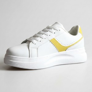 AB215 White/Yellow Дамски маратонки
