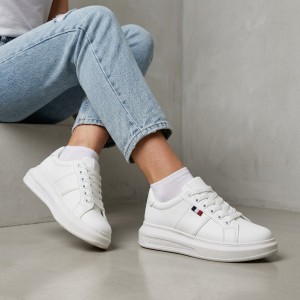A-052-36 All White Дамски маратонки