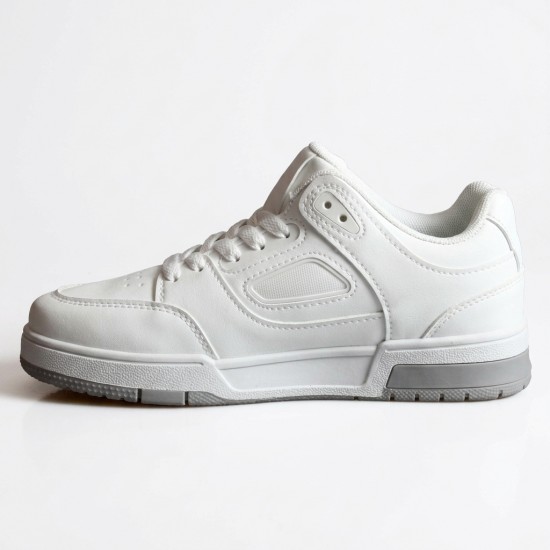 A054-43 White/Grey Дамски маратонки