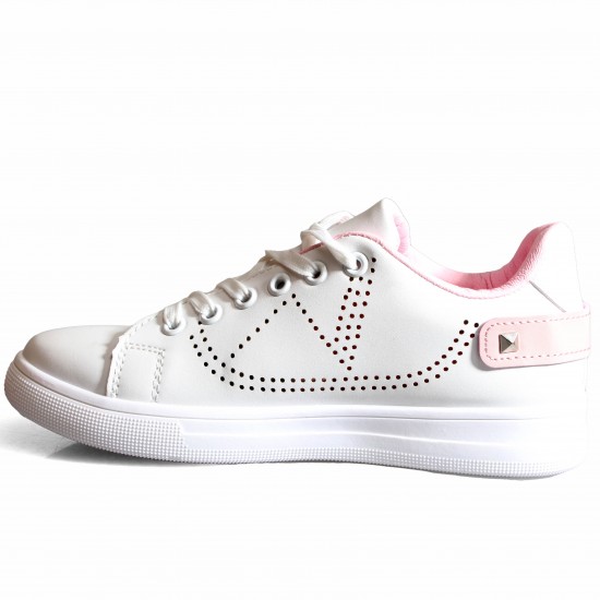BY-0371-2 White/Pink Дамски маратонки