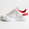 BY-0371-3 White/Red Дамски маратонки