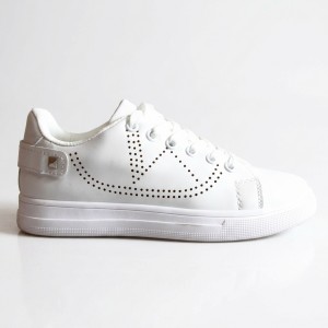 BY-0371-6 White/White Дамски маратонки