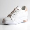 BY-0367-1 White/Champagne Дамски маратонки