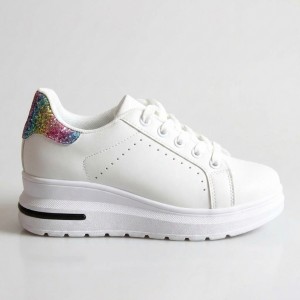 BY-0367-1 White/Color Дамски маратонки