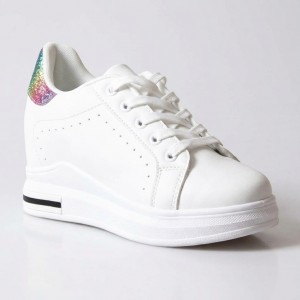 BY-0367-1 White/Color Дамски маратонки