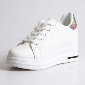 BY-0367-1 White/Color Дамски маратонки