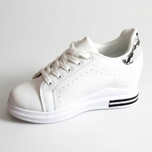 BY-0367-8 White/Snake Дамски маратонки