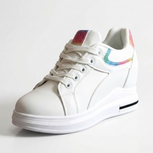 BY-0370-1 White/Color Дамски маратонки
