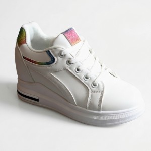 BY-0370-1 White/Color Дамски маратонки