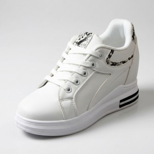 BY-0370-8 White/Snake Дамски маратонки