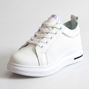 BY-0372 White/Silver Дамски маратонки