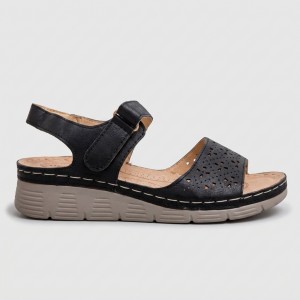 R-20 Black Дамски сандали