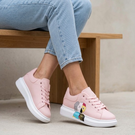 2985-3 Pink Дамски маратонки