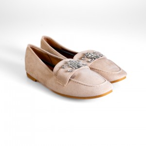 A5623-3 Beige Дамски ежедневни обувки