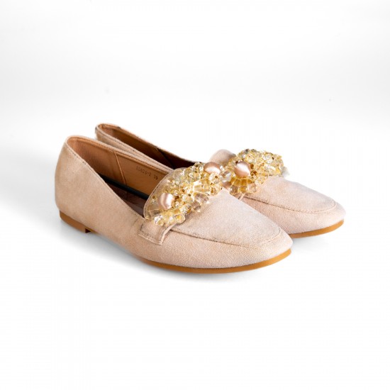 A5624-2 Beige Дамски ежедневни обувки