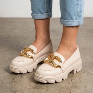 3016-2 Beige Дамски обувки