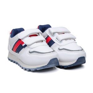 014209 White/Navy Детски маратонки