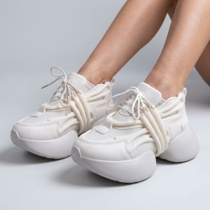 N206-3 Beige Дамски маратонки