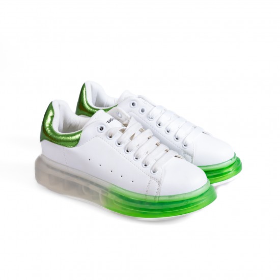 HY-234 White/Green Дамски ежедневни обувки